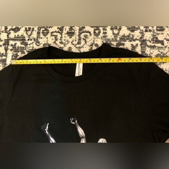 LED ZEPPELIN 1975 US Tour Slim Fit Ladies T Shirt - Picture 9 of 11